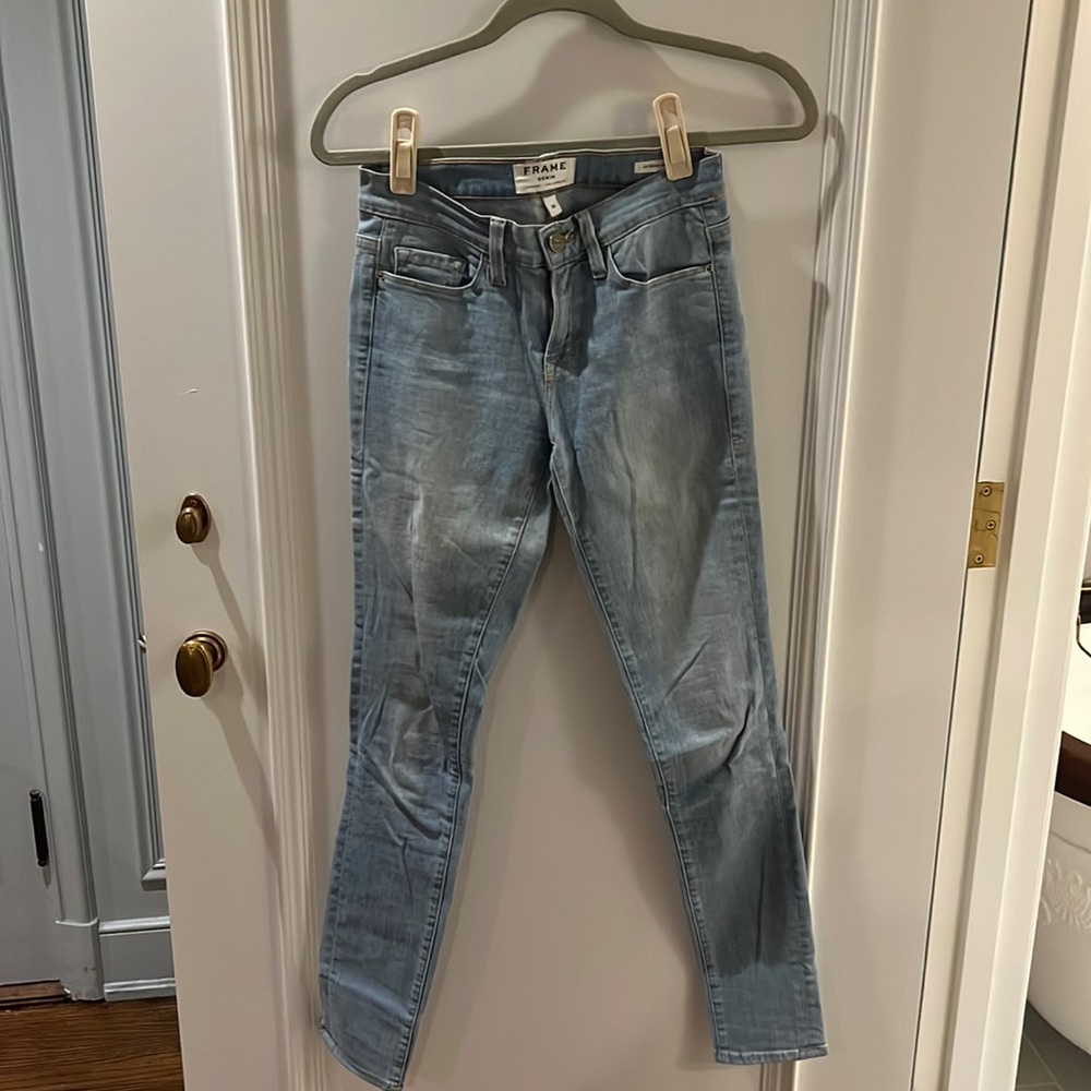 FRAME Le Skinny de Jeanne, light wash